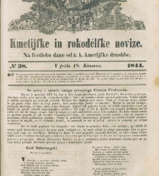 Kmetijske in rokodelske novize(1844) document 507512