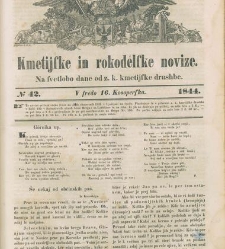 Kmetijske in rokodelske novize(1844) document 507520