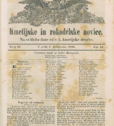 Kmetijske in rokodelske novize(1845) document 507684