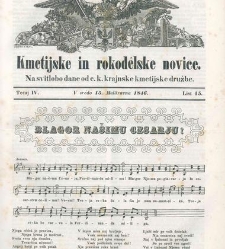 Kmetijske in rokodelske novize(1846) document 507780