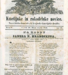 Kmetijske in rokodelske novize(1846) document 507832