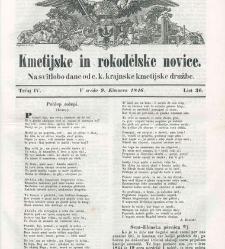 Kmetijske in rokodelske novize(1846) document 507859