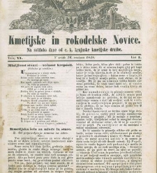 Kmetijske in rokodelske novize(1848) document 508138