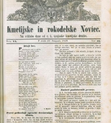 Kmetijske in rokodelske novize(1848) document 508296