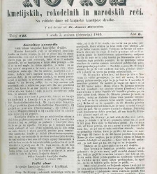 Kmetijske in rokodelske novize(1849) document 508346