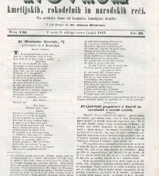 Kmetijske in rokodelske novize(1849) document 508400