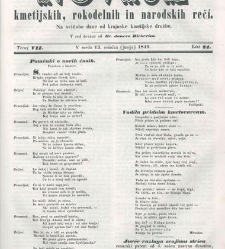 Kmetijske in rokodelske novize(1849) document 508419