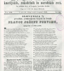 Kmetijske in rokodelske novize(1849) document 508465