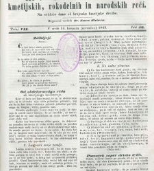 Kmetijske in rokodelske novize(1849) document 508513