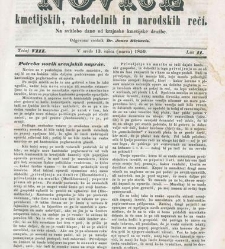 Kmetijske in rokodelske novize(1850) document 508583