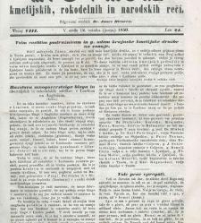 Kmetijske in rokodelske novize(1850) document 508633