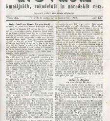 Kmetijske in rokodelske novize(1851) document 508810