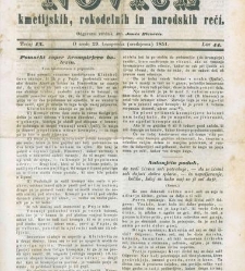 Kmetijske in rokodelske novize(1851) document 508940