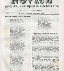 Kmetijske in rokodelske novize(1852) document 509011