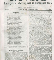 Kmetijske in rokodelske novize(1852) document 509155