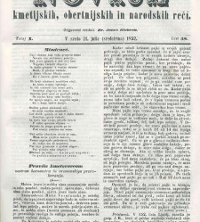 Kmetijske in rokodelske novize(1852) document 509219