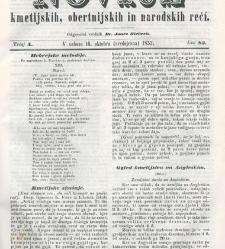 Kmetijske in rokodelske novize(1852) document 509311