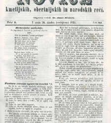 Kmetijske in rokodelske novize(1852) document 509315