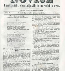 Kmetijske in rokodelske novize(1852) document 509347