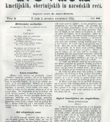 Kmetijske in rokodelske novize(1852) document 509363