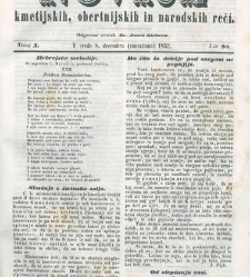 Kmetijske in rokodelske novize(1852) document 509371