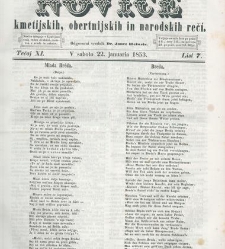 Kmetijske in rokodelske novize(1853) document 509399