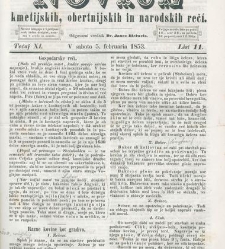 Kmetijske in rokodelske novize(1853) document 509435