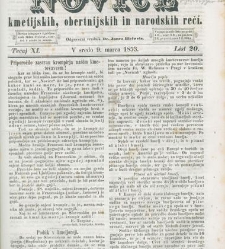 Kmetijske in rokodelske novize(1853) document 509471