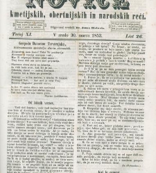 Kmetijske in rokodelske novize(1853) document 509493