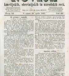 Kmetijske in rokodelske novize(1853) document 509513