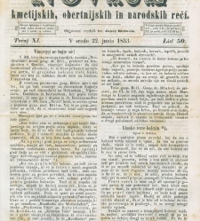 Kmetijske in rokodelske novize(1853) document 509590