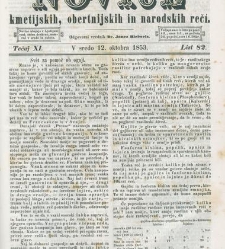 Kmetijske in rokodelske novize(1853) document 509714