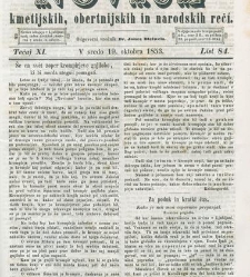 Kmetijske in rokodelske novize(1853) document 509722