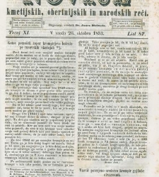 Kmetijske in rokodelske novize(1853) document 509730