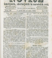 Kmetijske in rokodelske novize(1853) document 509766