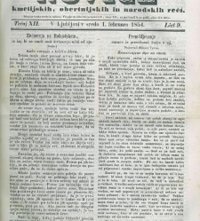 Kmetijske in rokodelske novize(1854) document 509814