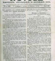 Kmetijske in rokodelske novize(1854) document 509818