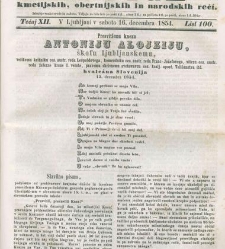 Kmetijske in rokodelske novize(1854) document 509821