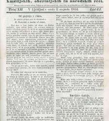 Kmetijske in rokodelske novize(1854) document 510034