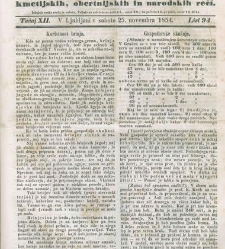 Kmetijske in rokodelske novize(1854) document 510166