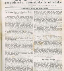 Kmetijske in rokodelske novize(1856) document 510797