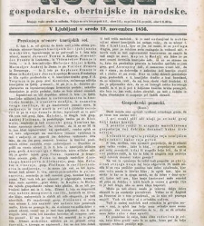 Kmetijske in rokodelske novize(1856) document 510969