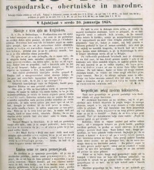 Kmetijske in rokodelske novize(1858) document 511406
