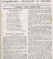 Kmetijske in rokodelske novize(1858) document 511422