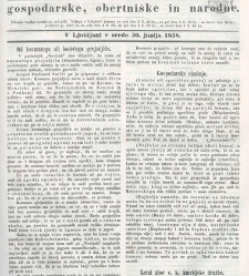 Kmetijske in rokodelske novize(1858) document 511590
