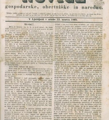 Kmetijske in rokodelske novize(1861) document 512684