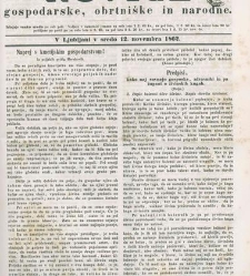 Kmetijske in rokodelske novize(1862) document 513404