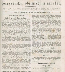 Kmetijske in rokodelske novize(1863) document 513584