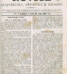 Kmetijske in rokodelske novize(1863) document 513616