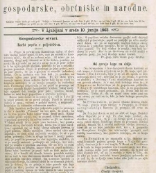 Kmetijske in rokodelske novize(1863) document 513640